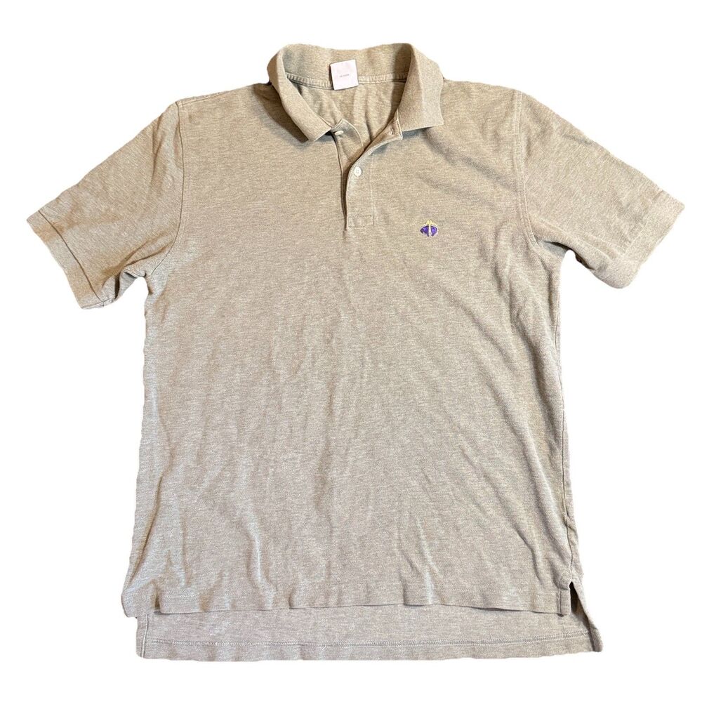 Brooks Brothers346 Polo Shirt Mens Medium Original Fit Pique Short Sleeve